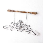 鏡 壁飾り シャビーアイアン フラワー Amazon.co.jp: 壁飾り アイアン おしゃれ リース 玄関 壁掛け