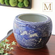 火鉢 陶器鉢 水鉢 陶器 睡蓮鉢 メダカ鉢 めだか鉢 金魚鉢 植木鉢