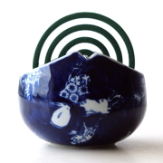 蚊取り線香ホルダー おしゃれ 陶器 ねこ ネコ 蚊遣り 蚊遣り器