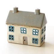 キャンドルホルダー 家 陶器 キャンドルハウス おうち 家型 かわいい