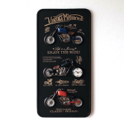 壁掛け時計 ウォールアート 壁飾り アイアン アートパネル 壁掛けインテリア アンティーク バイク 立体 大型 ガレージ 幅60×高さ120cm ヴィンテージ Moto Clock A 【送料無料】 [toy3682]