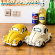 貯金箱 車 置物 オブジェ おしゃれ かわいい 500円玉 アンティーク レトロ おもしろ ユニーク アメリカン雑貨 バンバンカー Bang Bang Car Tha Beetle 2カラー [toy7013]