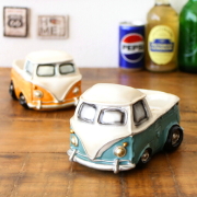 貯金箱 車 置物 オブジェ おしゃれ かわいい 500円玉 バン トラック アンティーク レトロ おもしろ ユニーク アメリカン雑貨 バンバンカー Bang Bang Car van truck 2カラー [toy7015]