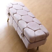 ベンチ 収納付 ソファ スツール おしゃれ かわいい トランクベンチ ヴィンテージ風 収納 ボックス TRUNK BENCH C 【送料無料】 [toy9150]