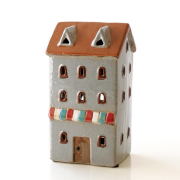 キャンドルホルダー 家 陶器 キャンドルハウス おうち 家型 かわいい