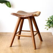 ♡クラブチェアー♡木製曲線スツール ♡クラブチェアー♡木製曲線スツール