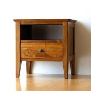 サイドテーブル 木製 アイアン おしゃれ ベッド ソファ 棚付き ベッド