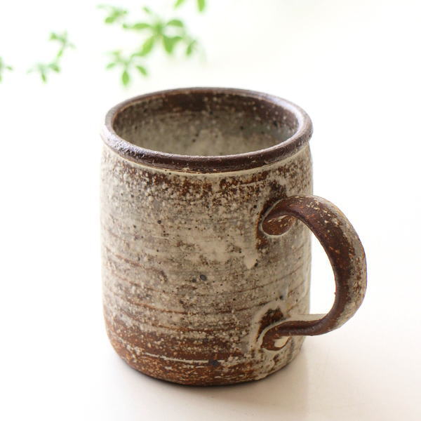 マグカップ おしゃれ 陶器 日本製 和 かわいい 和食器 コップ 和風 焼き物 瀬戸焼 ギフト kohiki マグ [mkn7461]