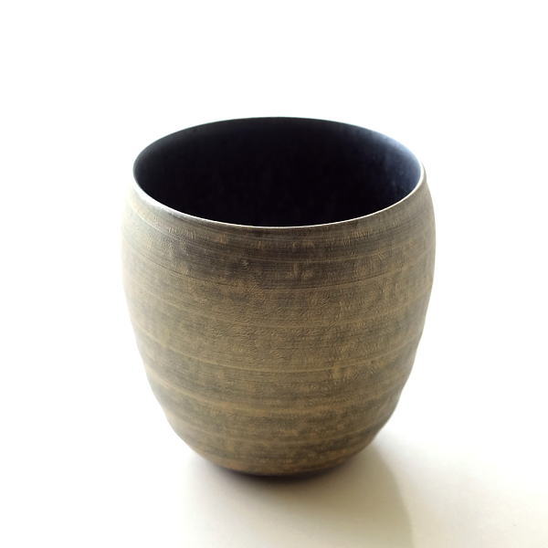 焼酎グラス ロックカップ 陶器 有田焼 酒器 日本酒 焼酎 冷酒 焼酎カップ 焼き物 日本製 晶雲母金 ロックカップ [msg3038]