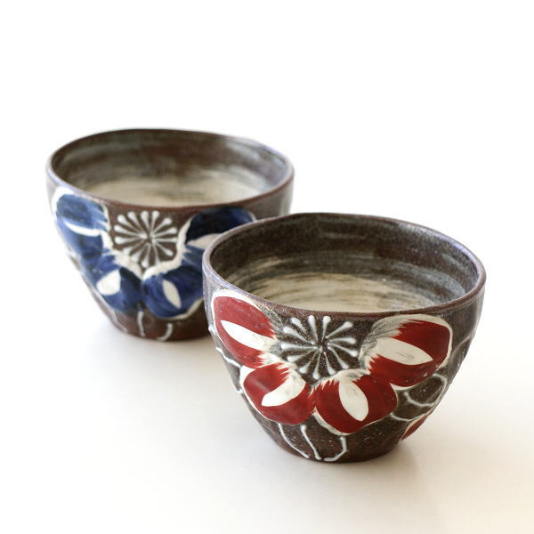 小鉢 多様鉢 多様碗 陶器 おしゃれ 和食器 波佐見焼 かわいい 煎茶 手作り プレゼント 花なごみ 多様碗 2カラー [msg8140]
