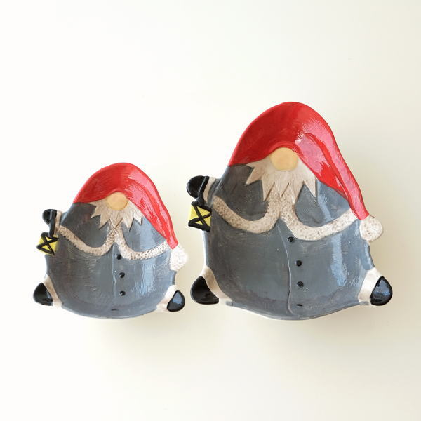 クリスマス トレイ トレー 皿 プレート 小物入れ インテリア アクセサリートレイ 飾り 卓上 雑貨 コビトトレイ2サイズセット [spc0335]