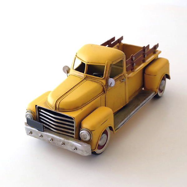 置物 オブジェ フォードトラック おもちゃ アンティーク調 おしゃれ クラシックカー レトロ 車 American Nostalgia フォードトラック YE [swa4038]