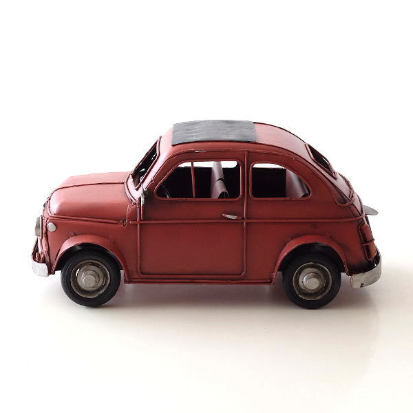 置物 オブジェ フィアット おもちゃ アンティーク調 おしゃれ クラシックカー レトロ アイアン 鉄 車 自動車 American Nostalgia フィアット [swa8340]