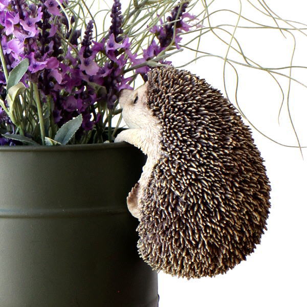ハリネズミ ぶら下げ オブジェ グッズ 雑貨 かわいい 可愛い 引っ掛け 針鼠 蝟 アニマル インテリア 飾り レジンハリネズミ ぶら下がり [toy8545]
