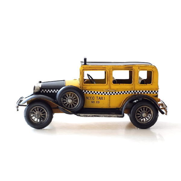 置物 オブジェ タクシー TAXI おもちゃ アンティーク おしゃれ レトロ アイアン 車 自動車 アメリカン American Nostalgia タクシー [toy9114]