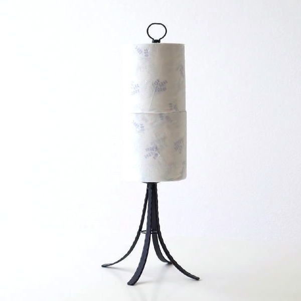 ペーパーストッカー トイレットペーパーホルダー ブラス おしゃれ アンティーク スリム 収納 ペーパースタンド ブラスペーパーストッカータワー [ydj7179]