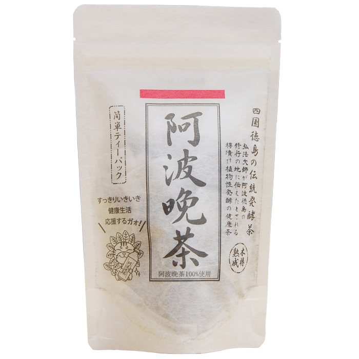 井川発酵 阿波晩茶100％ ティーパック12P