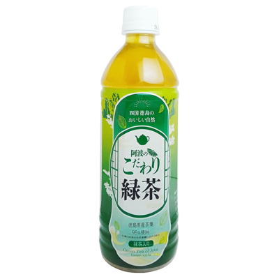 阿波のこだわり緑茶・抹茶入り 500mlx24本 PET 1ケース | 公式