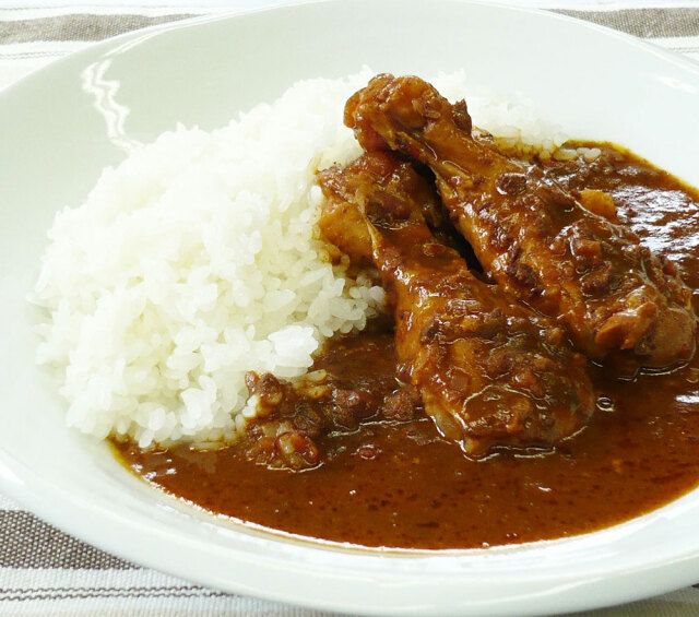 極上阿波尾鶏骨付地鶏カレー