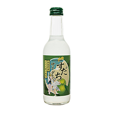 すだちサイダー 245ml×24本セット【箱入り】 | 司菊酒造 | 公式通販 吟