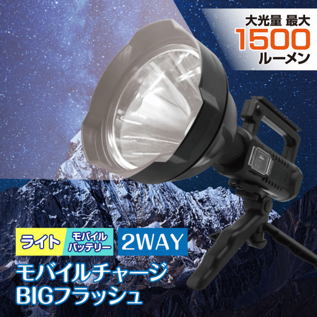 2WAYモバイルチャージBIGフラッシュ
