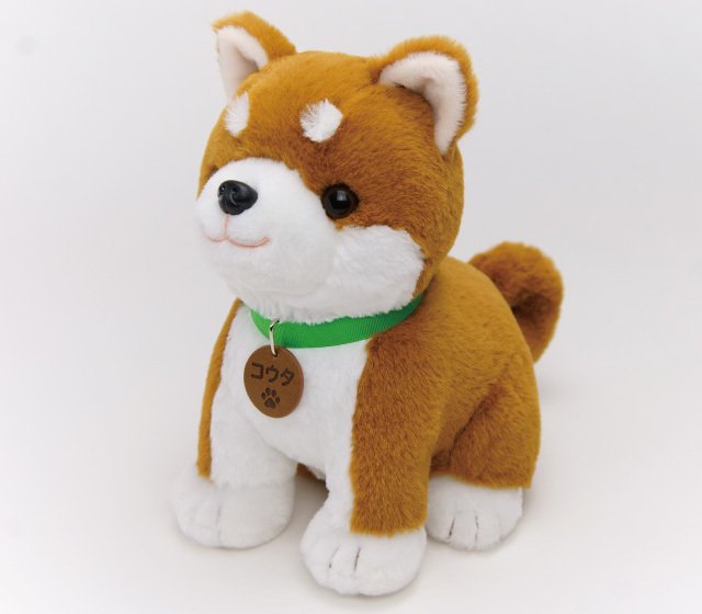 音声認識ぬいぐるみ こんにちワン！しばいぬコウタ（バンダナつき