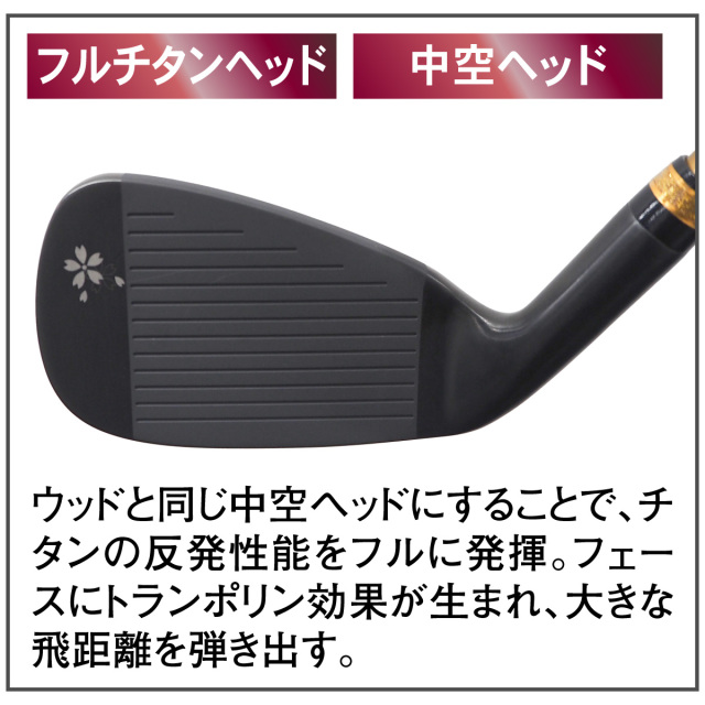 ムツミホンマ フルチタンアイアン 単品│身近な優れものショップ