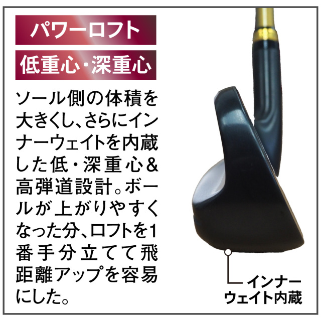 ムツミホンマ フルチタンアイアン