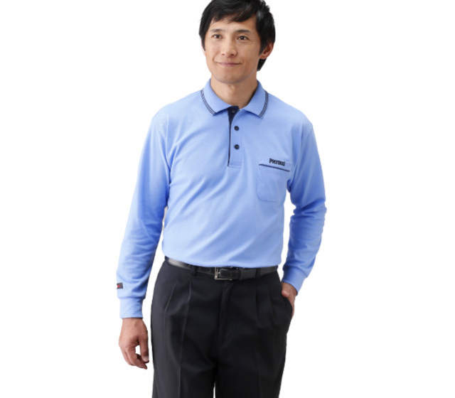 カジュアル長袖ポロシャツ5色組│身近な優れものショップ