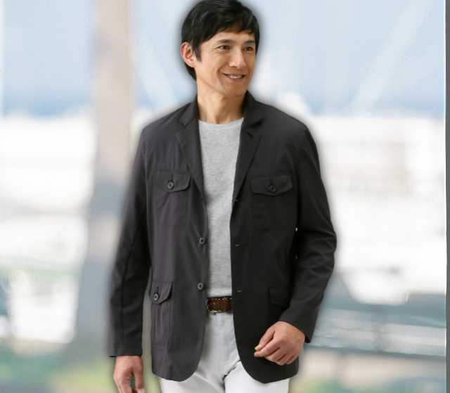 エアースルーサファリジャケット│身近な優れものショップ