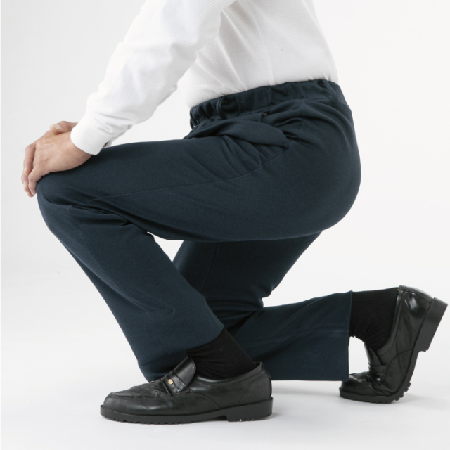 抗菌防臭加工らくらくパンツ2色組