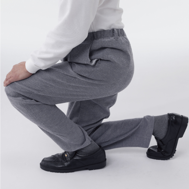 お父さんの杢調さらさらパンツ2色組