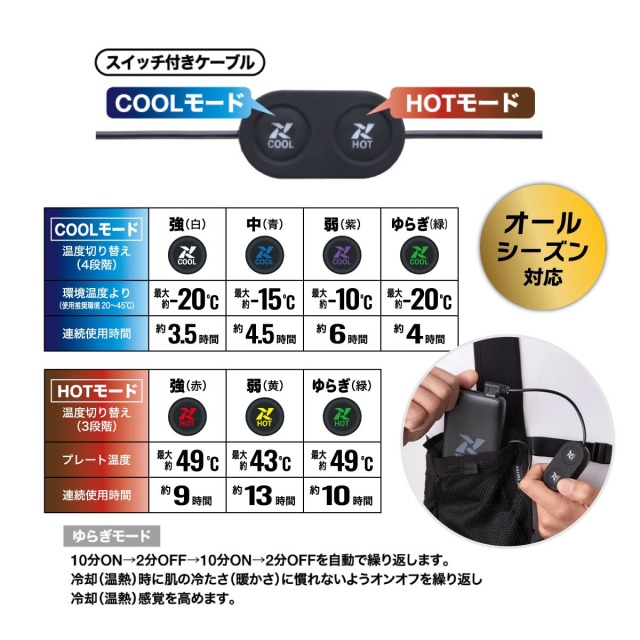 冷温サイレントペルチェベスト