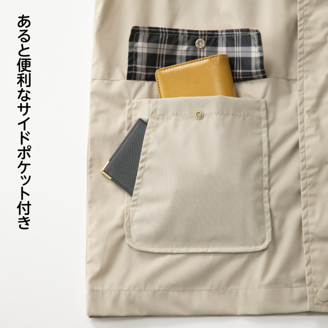 ＜ピエルッチ＞多機能トラベラーズコート