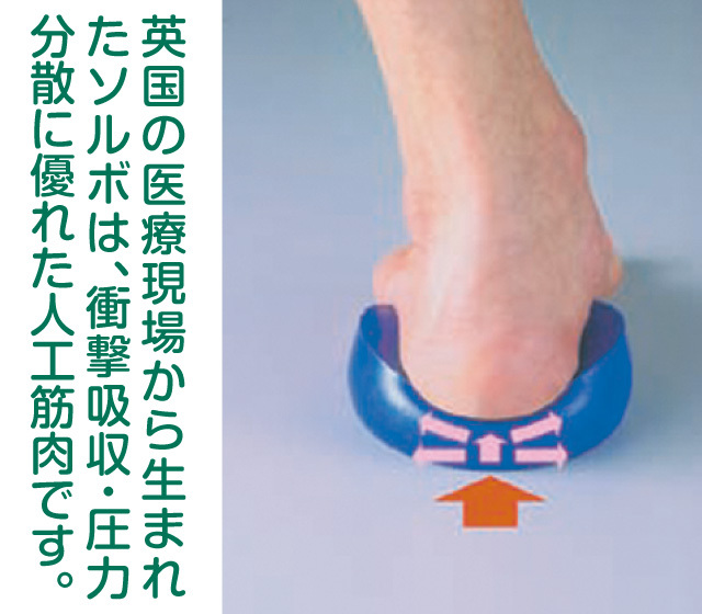 ソルボ 足裏サポーター トゥクッション