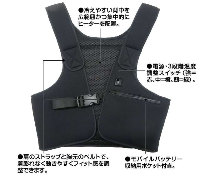 ヒートマスターインナーベスト