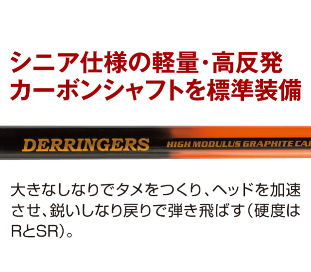 デリンジャー トッパ ワンレングスアイアン 6本セット