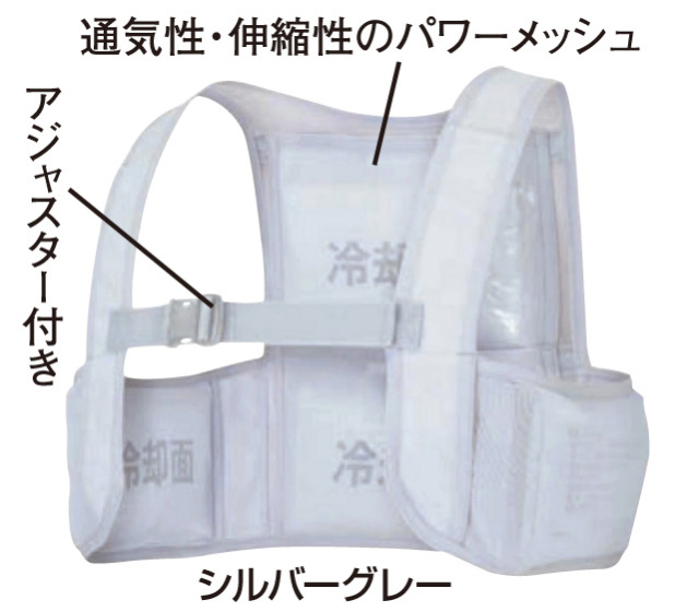 冷凍アイスパック付きベスト