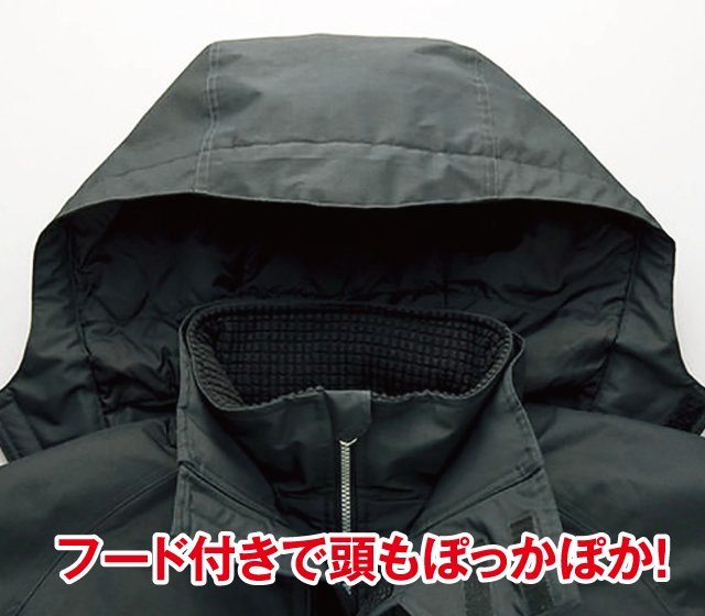 自ら発熱するサーモアリーナ防寒防水スーツ上下セット