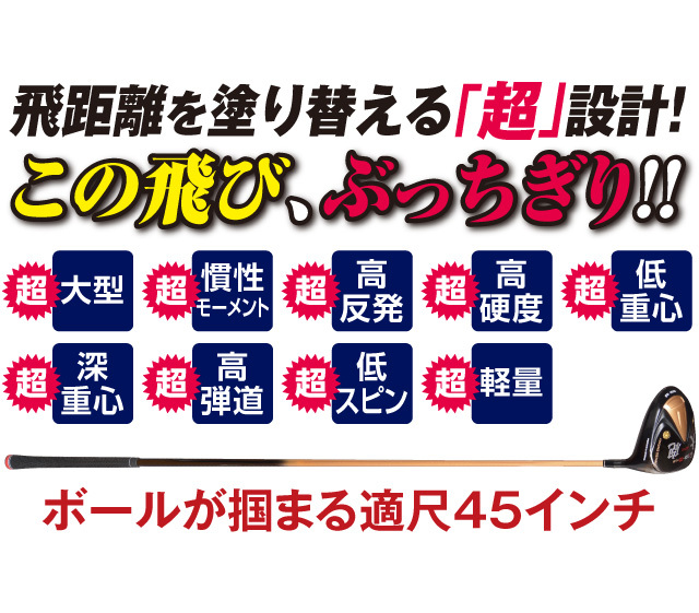 ジーアイテン521ツアー大砲チタンドライバー