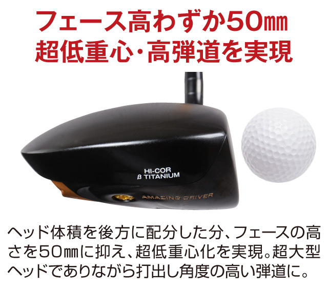 ジーアイテン521ツアー大砲チタンドライバー