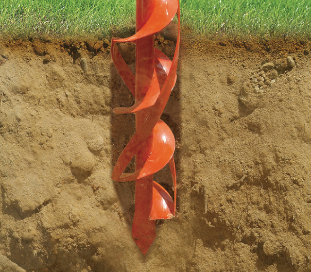 園芸用　農作業用★スパイラルボーラー★穴掘り器 穴掘りスパイラルボーラー