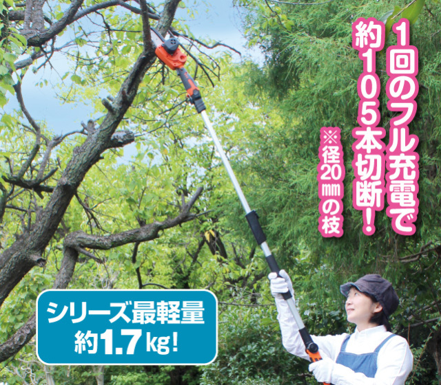 YARDFORCE_高枝チェーンソーミニ