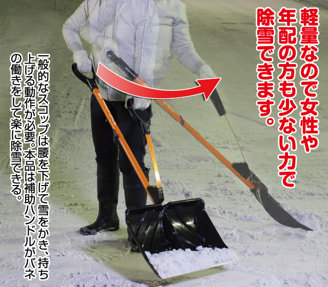 YARD FORCE スノースコップ
