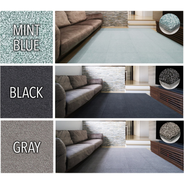 ラグタス タイルラグ スクエア