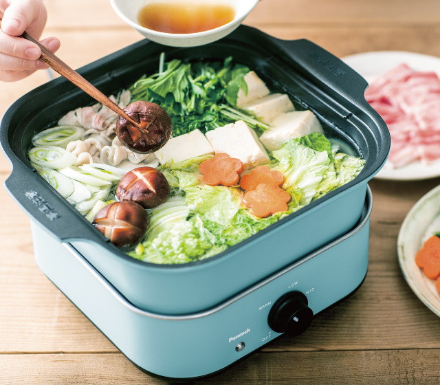 コンパクトグリル鍋