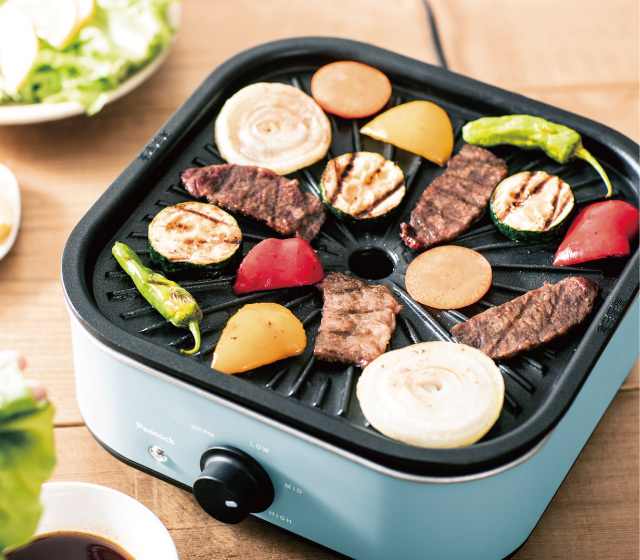 コンパクトグリル鍋