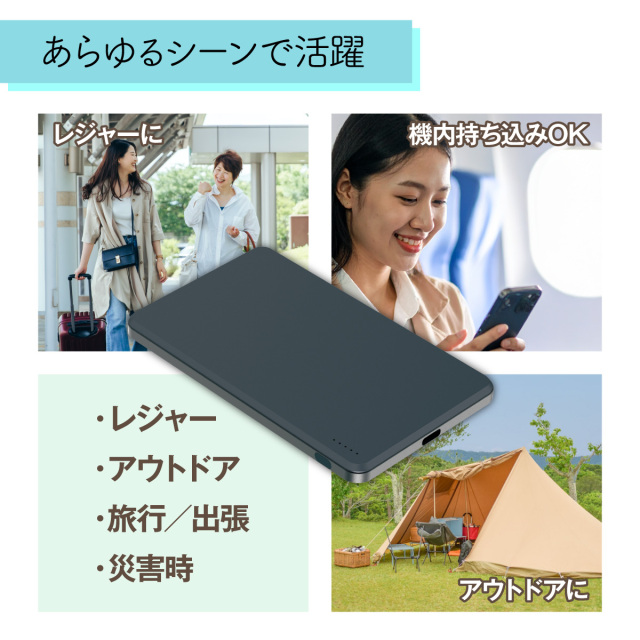 準固体モバイルバッテリー5000mAh