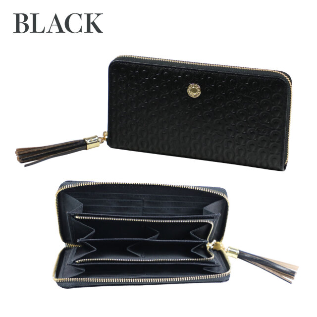 豊岡工房 馬九行久 イタリアンレザー コインが分けられる長財布