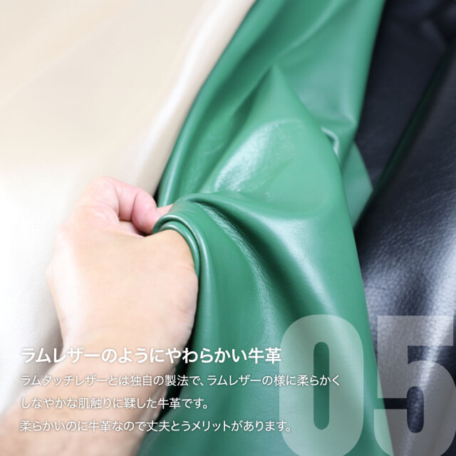 豊岡工房 ラムタッチレザー長財布